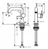 Hansgrohe Tecturis S Jednouchwytowe baterie umywalkowe Fine z CoolStart CHROM 73323000